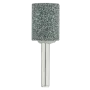 Шарошка абразивная DENZEL цилиндр, 19 x 25 мм, для дрели, хвостовик d6 мм, 63С