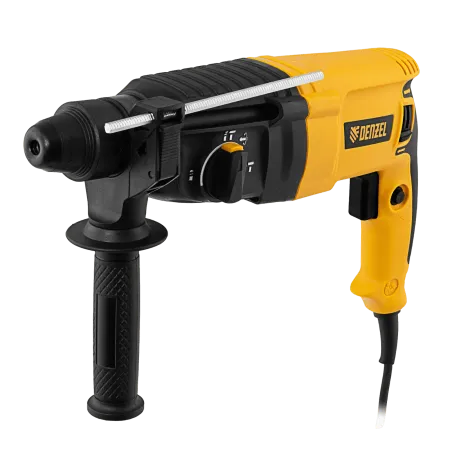 Перфоратор электрический DENZEL RHH-800-26, SDS-plus, 800 Вт, 3 Дж, 3 плюс 1 реж.