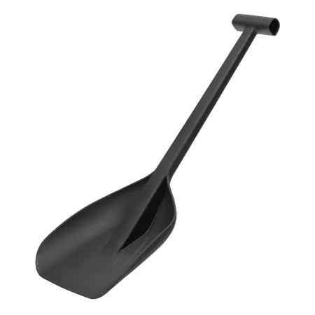 Лопата автомобильная DENZEL 230х290х690мм, сверхпрочный полиамид