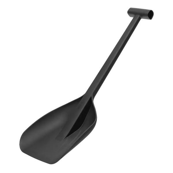 Лопата автомобильная DENZEL 230х290х690мм, сверхпрочный полиамид