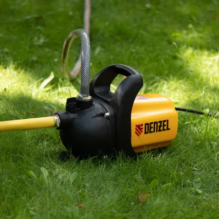 Насос садовый поверхностный DENZEL GP600, 600 Вт, 3000 л/ч, высота подъема 35 м, пластик