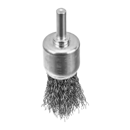 Набор щеток для дрели DENZEL, 2 Плоские 50-75мм, 3 Чашки 25-50-75мм, шпилька,  нерж.вит. проволока