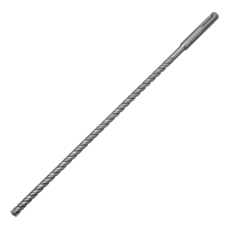 Бур по бетону DENZEL, цельная крестовая пластина, 8x315 мм, SDS PLUS