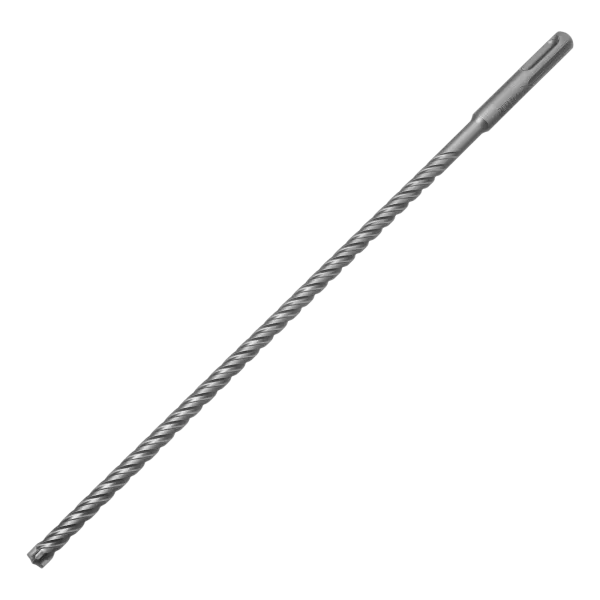 Бур по бетону DENZEL, цельная крестовая пластина, 8x315 мм, SDS PLUS