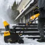 Снегоуборщик аккумуляторный DENZEL ESB-460-0, Li-Ion, 36В