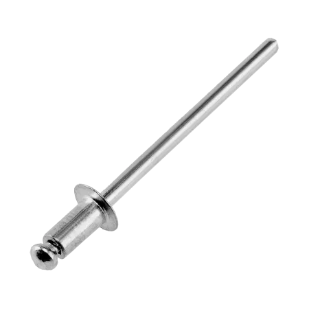 Заклепки алюминиевые DENZEL 1/8"-1/4", 3 х 6 мм, 50 шт