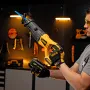 Пила сабельная аккумуляторная бесщет DENZEL BRC-120-0, 18В Li-Ion