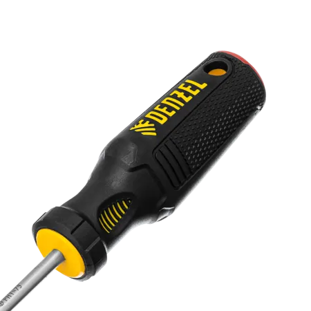 Отвертка DENZEL PH1х75 мм, S2, 3к рукоятка