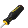 Отвертка DENZEL PH1х75 мм, S2, 3к рукоятка