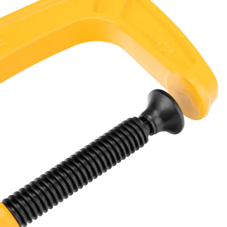 Струбцина DENZEL G-образная, усиленная, 75 мм