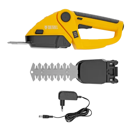 Ножницы-кусторез аккумуляторные DENZEL GS-7, Li-Ion, 7,2 В