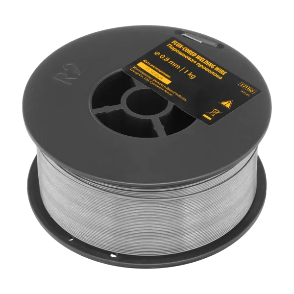 Порошковая проволока Denzel Е71TGS, диам. 0,8 мм, 1 кг, диам. катушки D100