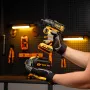 Винтоверт ударный аккумуляторный бесщеточный DENZEL CID-IB-200-0, 18В Li-Ion