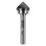 Борфреза по металлу DENZEL твердосплавная, зенкер 90 град., тип-K, 16 мм
