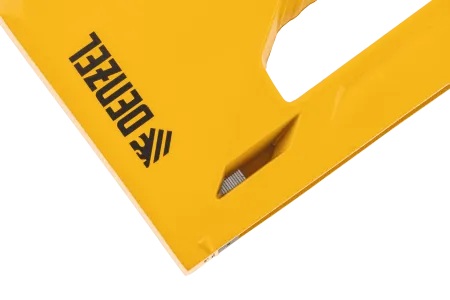 Степлер мебельный DENZEL алюминиевый корпус, тип 53, 6-14 мм, тип 300, 15 мм, тип 500, 15 мм