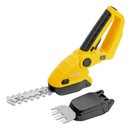 Ножницы-кусторез аккумуляторные DENZEL GS-7, Li-Ion, 7,2 В