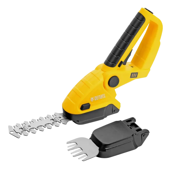 Ножницы-кусторез аккумуляторные DENZEL GS-7, Li-Ion, 7,2 В