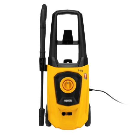 Моечная машина высокого давления DENZEL R-170, 2000 Вт, 170 бар, 360 л/ч, колесная