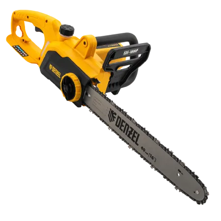 Пила цепная электрическая DENZEL EDS-1800P, 1.8 кВт, шина 40 см, шаг 3/8, 57 звеньев