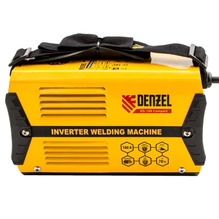 Аппарат инверторный дуговой сварки DENZEL DS-180 Compact, 180 А, ПВ 70%, 1.6-4 мм
