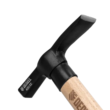 Молоток каменщика DENZEL 400 г, буковая рукоятка, EFP