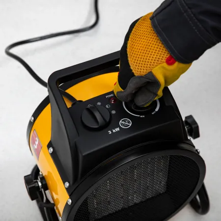 Тепловая пушка DENZEL DHC 3-150, 230 В, 0.025/1.5/3 кВт, керамический нагреватель