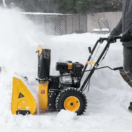 Снегоуборщик бензиновый DENZEL SB 560, 212 cc, ручной старт