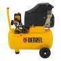 Компрессор воздушный безмасляный DENZEL DLC1300/24, 1.3 кВт, 206 л/м, 24 литра