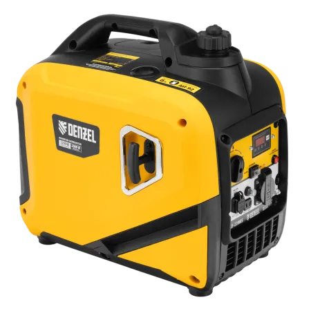 Генератор инверторный DENZEL GS-2200iS, 2,2 кВт, 230 В, закрытый корпус, ручной старт