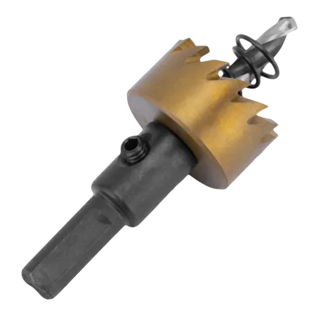 Коронка по металлу DENZEL 724104, 25 мм, HSS, нитридтитановое покрытие