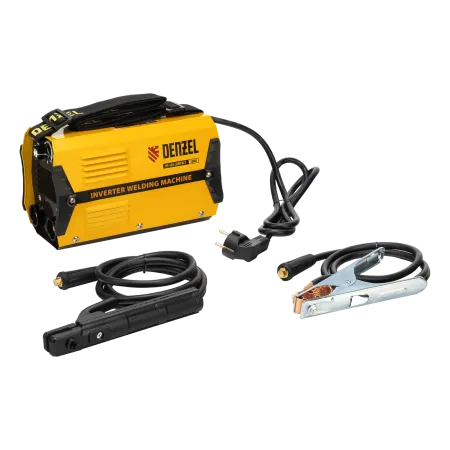 Аппарат инверторный дуговой сварки DENZEL DS-160 Compact, 160 А, ПВ 70%, 1.6-3.2 мм