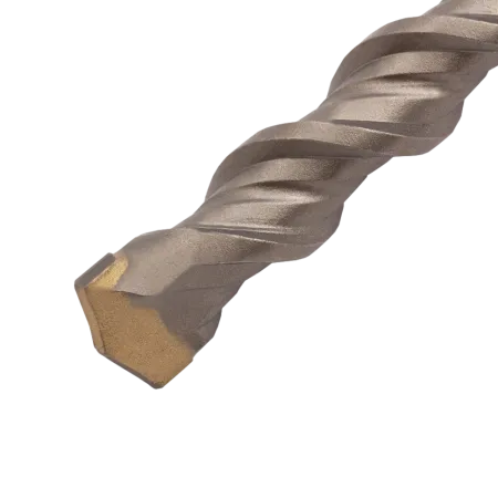 Бур по бетону DENZEL 705046, 18 x 600 мм, двойная спираль, три пылеотводящие кромки