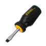 Отвертка DENZEL SL6x38 мм, S2, 3к рукоятка