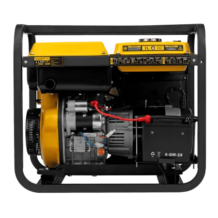 Генератор дизельный DENZEL DES-55E, 5,5 кВт, 230 В, 11 л, электростартер