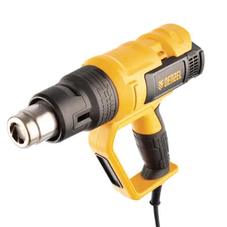 Фен технический DENZEL HG-2000E, 2000 Вт, 2 режима, LCD дисплей
