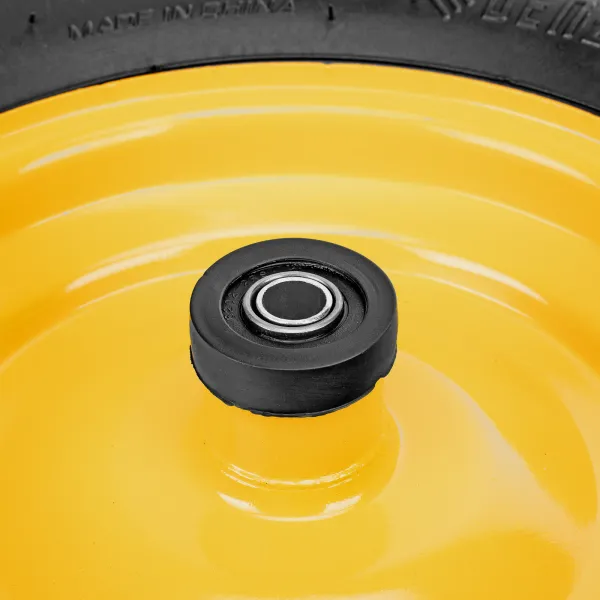 Колесо пневматическое бескамерное DENZEL 16х4.00-8 D410мм, d20мм, длина оси 104мм