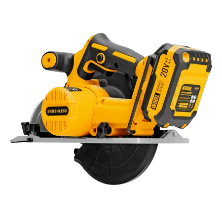 Пила циркулярная аккумуляторная бесщет. DENZEL CCSH-BL-20-185, 185 мм, Li-Ion, 20 В