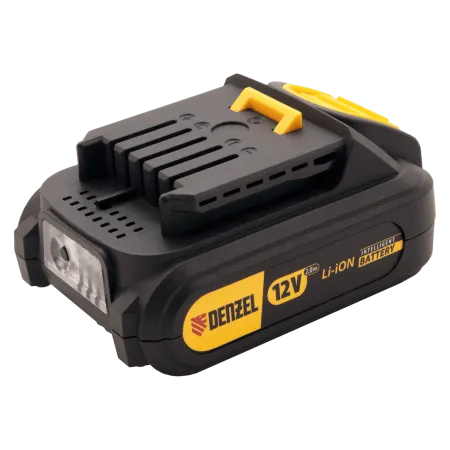 Аккумуляторная батарея DENZEL IB-12-2.0, Li-Ion, 12 В, 2.0 Ач
