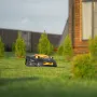 Робот-газонокосилка DENZEL Grass Master 1000  1000м2, 3Ач, 28V, LCD дисплей, Wi-Fi
