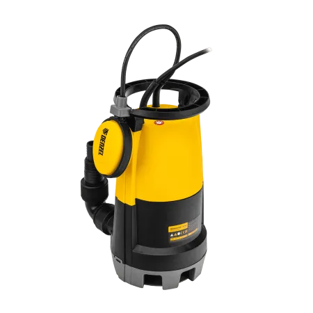 Дренажный насос DENZEL DP450S для чистой и грязной воды, 450 Вт, напор 6 м, 12000 л/ч