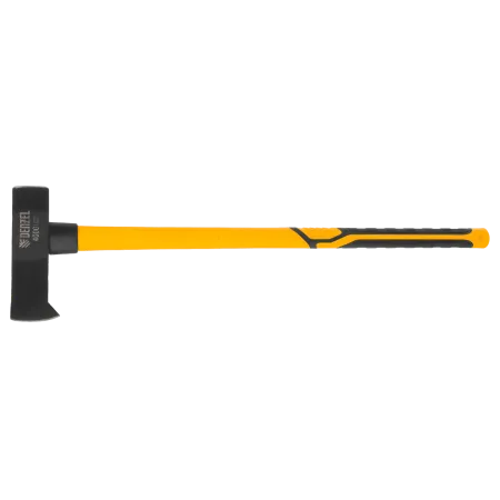 Колун-кувалда DENZEL 4000 г, кованая, фибергласовая  рукоятка c TPR покрытием, 880 мм