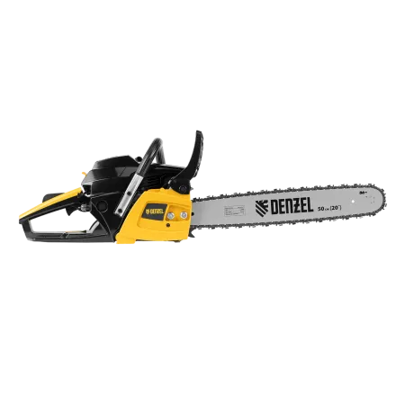 Пила цепная бензиновая DENZEL DGS-5820, шина 50 см, 4.1 л.с, шаг 0.325, 76 звеньев
