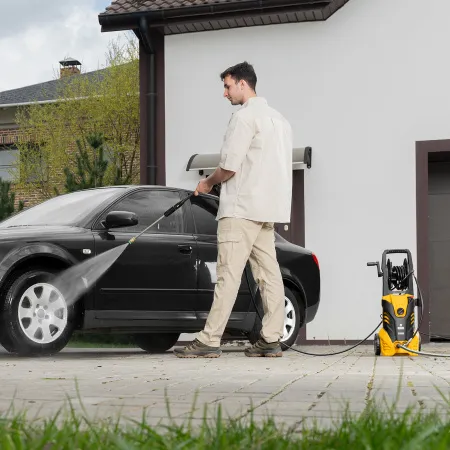 Мойка высокого давления DENZEL R-165D, 2200 Вт, 165 бар, 7 л/мин, с барабаном