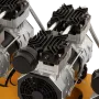 Компрессор безмасляный, малошумный DENZEL DLS 2250/100, 2250 Вт, 3x750, 100 л, 410 л/мин блок управления/ Denzel