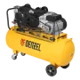 Компрессор воздушный DENZEL BCV2200/100, 2.2 кВт, ременный привод, 100 литров, 370 л/мин
