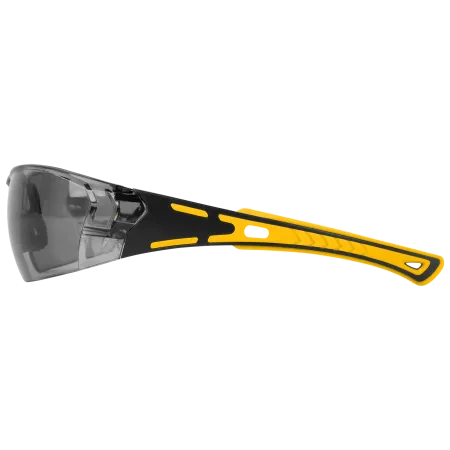 Очки защитные DENZEL открытые, поликарбонатные, дымчатая линза, 2х комп.дужки