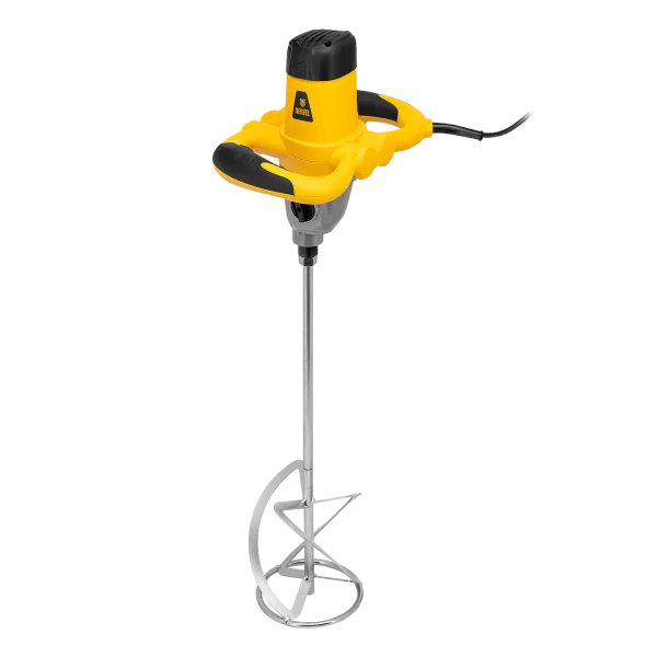 Миксер строительный DENZEL EM-1-1600, 1600 Вт, 180-460/300-750 об/мин