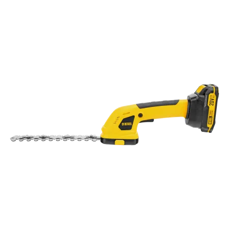 Ножницы-кусторез аккумуляторные DENZEL GS-20, Li-Ion, 20 В