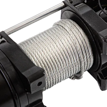 Лебедка автомобильная электрическая DENZEL LB-3000.3.6 т, 3.4 кВт, 12В