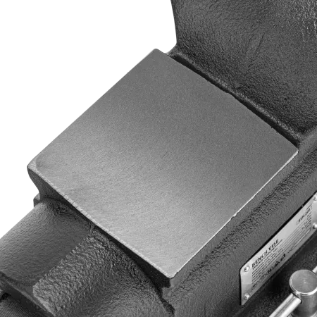 Тиски слесарные DENZEL BVH-200, 200 мм, поворотные, стальная направляющая, с наковальней